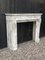 Louis XVI Style Arabescato Marble Fireplace 4