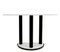 Half-Moon Marble Console Table in Ettore Sottsass Style 5