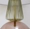 Italian Table Lamps in Transparent and Smoked Pink Glass, Set of 2, Image 8