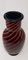 Vase in Red and Black by Archimede Seguso, 1960s, Image 4