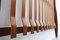 Italian Teak Coat Rack, 1960s 6