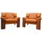 Italian Armchairs by Sapporo for Mobil Girgi, 1970s, Set of 2, Image 1