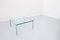 Table Basse en Chrome et Verre, 1960s 3