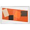 Georges Vaxelaire, Composition geometrico, Belgio, 1974, olio su tela, Immagine 1