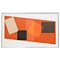 Georges Vaxelaire, Geometric Composition, Belgium, 1974, Oil on Canvas, Image 1