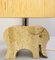 Travertine Elephant Table Lamp by Fratelli Mannelli, Italy, 1970s 2