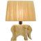Travertine Elephant Table Lamp by Fratelli Mannelli, Italy, 1970s, Image 1
