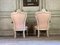 Italienische Armlehnstühle aus Vergoldetem Holz, 2er Set 4