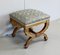 Small Square Giltwood Stool, Late 19th Century 2