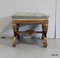 Small Square Giltwood Stool, Late 19th Century 16