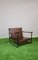 Italian Bauhaus Style Bentwood Armchair with Black Leather Cushion, 1960s, Image 11