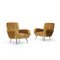 Beige Velvet Armchairs by Gigi Radice for Minotti, 1960s, Set of 2, Image 9