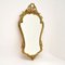 Antique French Style Solid Brass Mirror, Image 2