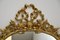 Antique French Style Solid Brass Mirror 11