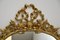 Antique French Style Solid Brass Mirror, Image 11