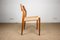 Danish Model 71 Chairs in Teak and Rope by Niels Otto Møller for J. L. Møllers, Set of 4, Image 6