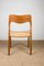 Danish Model 71 Chairs in Teak and Rope by Niels Otto Møller for J. L. Møllers, Set of 4 7