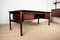 Large Danish Model 223 Director's Desk in Brazilian Rosewood and Leather by Arne Vodder for Sibast, Image 10