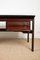 Large Danish Model 223 Director's Desk in Brazilian Rosewood and Leather by Arne Vodder for Sibast 9