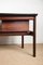 Large Danish Model 223 Director's Desk in Brazilian Rosewood and Leather by Arne Vodder for Sibast, Image 5