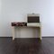 White Plywood & Silver Abs Plastic Dressing Table by Raymond Loewy, Image 1