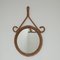Mid-Century French Rope Mirror by Audoux & Minet 9