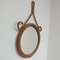 Mid-Century French Rope Mirror by Audoux & Minet 7