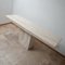 Big Mid-Century Travertine Console Table, Belgium 6