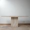 Big Mid-Century Travertine Console Table, Belgium, Image 12