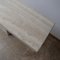 Big Mid-Century Travertine Console Table, Belgium 9