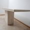 Big Mid-Century Travertine Console Table, Belgium 10