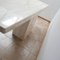 Big Mid-Century Travertine Console Table, Belgium 11