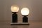 Tischlampe aus Marmor und Murano Glas, 1970er 5