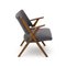 Armchair with Gray Fabric by Dal Vera, 1960s, Image 8