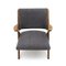 Fauteuil avec Tissu Gris par Dal Vera, 1960s 2