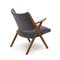 Armchair with Gray Fabric by Dal Vera, 1960s 7