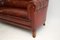 Antique Swedish Leather Club Sofa, Image 9