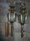 Art Deco Brass Coach Sconces, Set of 2, Image 1