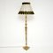 Antique French Neoclassical Gilt Brass Floor Lamp, Image 2