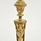 Antike Französische Neoklassizistische Stehlampe aus Vergoldetem Messing 4
