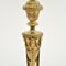 Antique French Neoclassical Gilt Brass Floor Lamp, Image 4