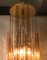 Clear & Pink Glass Chandelier from Mazzega, Italy, 1960s 9