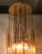 Clear & Pink Glass Chandelier from Mazzega, Italy, 1960s, Image 9
