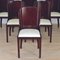 Art Deco Chairs, Set of 6 5