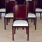 Art Deco Stühle, 6er Set 5