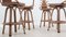 Vintage Bar Stools from McGuire, 1980s, Set of 4 7