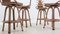 Vintage Bar Stools from McGuire, 1980s, Set of 4, Image 7