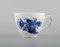 Servizio da caffè Royal Copenhagen a forma di fiore blu a 12 persone, anni '60, set di 36, Immagine 4