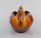 Bowl in Glazed Ceramics with Ducks by Karl Hansen Reistrup for Köhler, 1970s 2