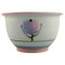 Bowl in Glazed Ceramics by Bodil Manz B., Denmark, 1980s, Image 1